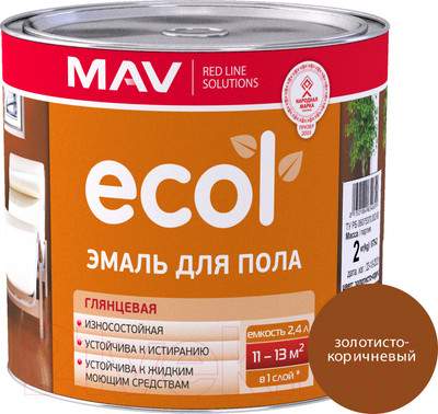 Краски, эмали MAV Ecol ПФ-266