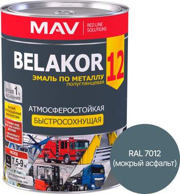 Краски, эмали MAV Belakor-12 Ral 7012