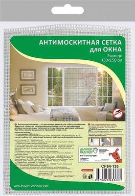 Москитная сетка на окно Мультидом CF84-135