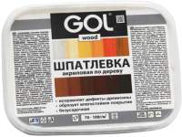 Шпатлевка готовая GOL Wood Мастер По дереву акриловая