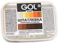 Шпатлевка готовая GOL Wood Мастер По дереву акриловая