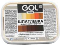 Шпатлевка готовая GOL Wood Мастер По дереву акриловая