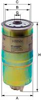 Топливный фильтр Hengst H118WK