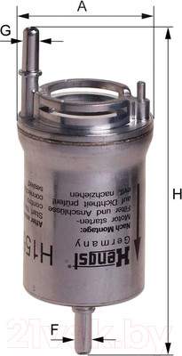 Топливный фильтр Hengst H155WK