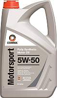 Моторные масла Comma Motorsport 5W50 / MS5L