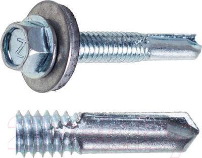 Саморез Starfix Кровельный 6.3х38 шайба с прокл. PT5 / SM-61758-2500