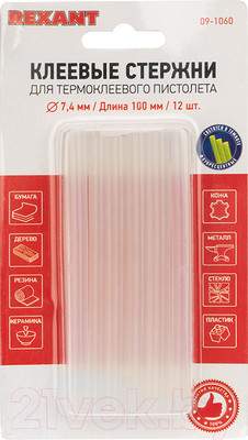 Клеевые стержни Rexant 09-1060