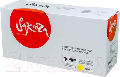 Картридж Sakura Printing SATK590Y