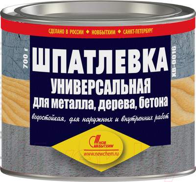 Шпатлевка готовая Новбытхим Неводная ХВ-0016