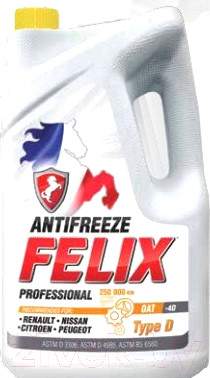 Охлаждающие жидкости FELIX Type D -40°С / 430206332