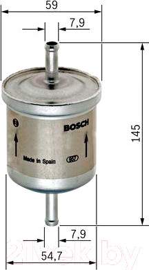 Топливный фильтр Bosch 0450905976