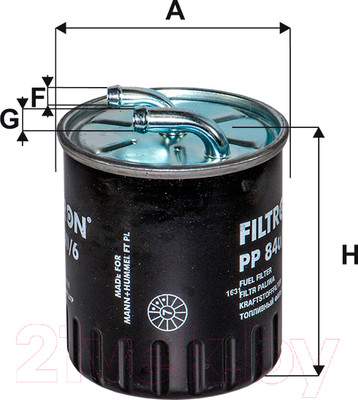 Топливный фильтр Filtron PP840/6