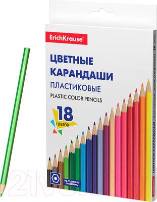 Набор цветных карандашей Erich Krause Basic / 53362
