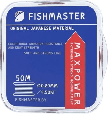 Леска монофильная Fishmaster Maxpower 0.21мм 4531