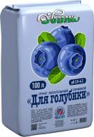 Грунт для растений Двина Питательный торфяной для голубики ГГ100