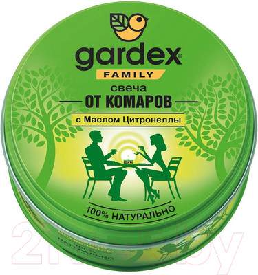 Свеча от насекомых Gardex Family 0156