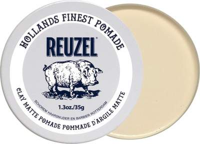 Глина для укладки волос Reuzel Clay Matte Pomade