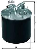 Топливный фильтр Knecht/Mahle KL447