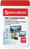 Салфетки для ухода за техникой Brauberg 512810