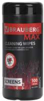 Салфетки для ухода за техникой Brauberg Max / 513284