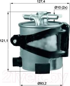 Топливный фильтр Knecht/Mahle KLH44/25