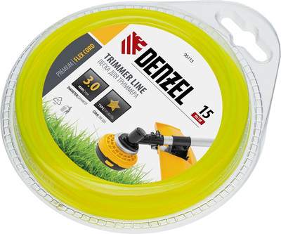 Леска для триммера Denzel Flex Cord 96113