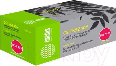 Картридж Cactus CS-TK5240Y