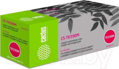 Тонер-картридж Cactus CS-TK590M