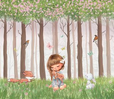 Фотообои листовые Citydecor Magic Forest 4