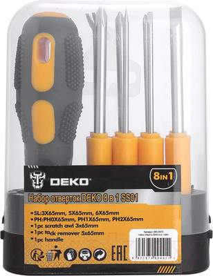 Отвертка Deko SS01 / 065-0570