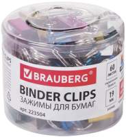 Зажим для бумаги Brauberg 223504