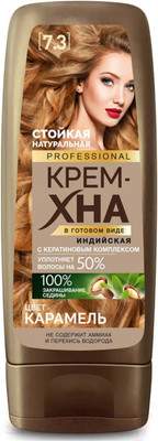 Крем-краска для волос Fito Косметик Professional Хна Индийская Карамель