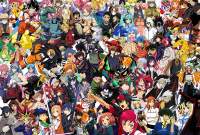 Фотообои листовые Arthata Fotooboi-Anime-174