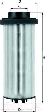 Топливный фильтр Knecht/Mahle KX262D