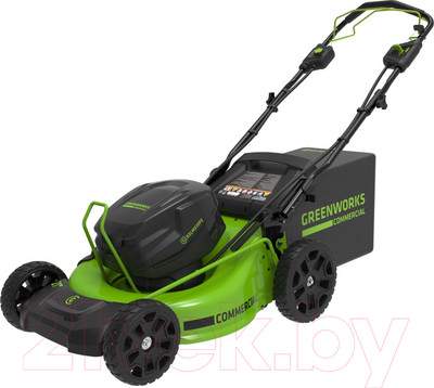 Газонокосилка аккумуляторная Greenworks GC82LM51SP2 самоходная, бесщеточная 82V 51см / 2515907UB
