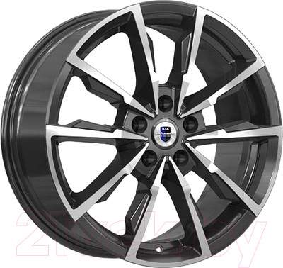 Литой диск K&K Меренге 17x7.5" 5x114.3мм DIA 67.1мм ET 45мм Алмаз черный