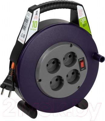 Удлинитель на катушке ЭРА BPx-4-2x0.75-10m / Б0052923