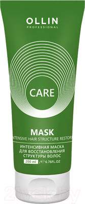 Маска для волос Ollin Professional Care Интенсивная для восстановления структуры волос