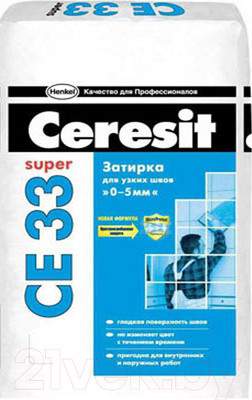 Фуга цементная Ceresit CE 33 Plus