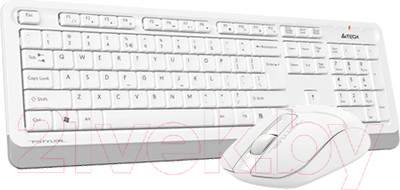 Комплект клавиатура и мышь A4Tech Fstyler FG1012