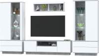 Горка для гостиной Interline Quartz-3 с подсветкой