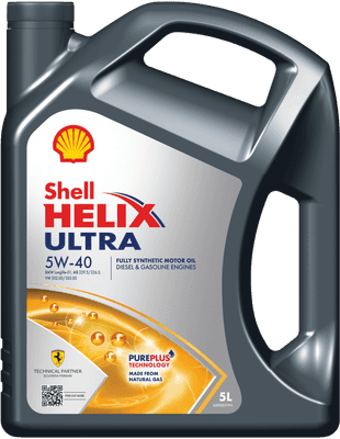 Моторное масло Shell Helix Ultra 5W40