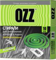 Набор спиралей от насекомых OZZ Standart от комаров и мошек