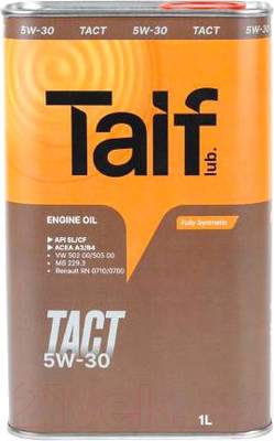 Моторные масла Taif Tact 5W30 / 211049