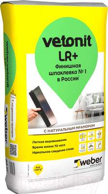 Шпатлевка Vetonit LR+ Silk