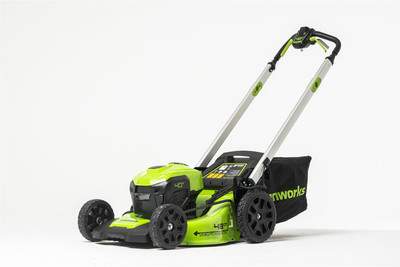 Газонокосилка аккумуляторная Greenworks GD40LM48SP самоходная, бесщеточная 40V 48см / 2517407UB