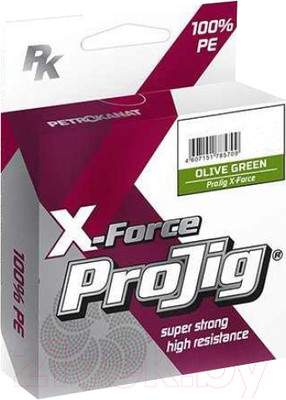 Лески рыболовные Петроканат ProJig X-Force 0.20мм 15.0кг
