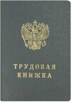 Бланк бухгалтерский Бумажная фабрика Гознака Трудовая книжка / ТКн/тв