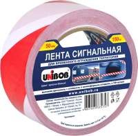 Лента сигнальная Unibob 0.07x150м / 45247