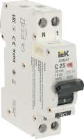 Дифференциальный автомат IEK AR-B06S-1N-C25C030